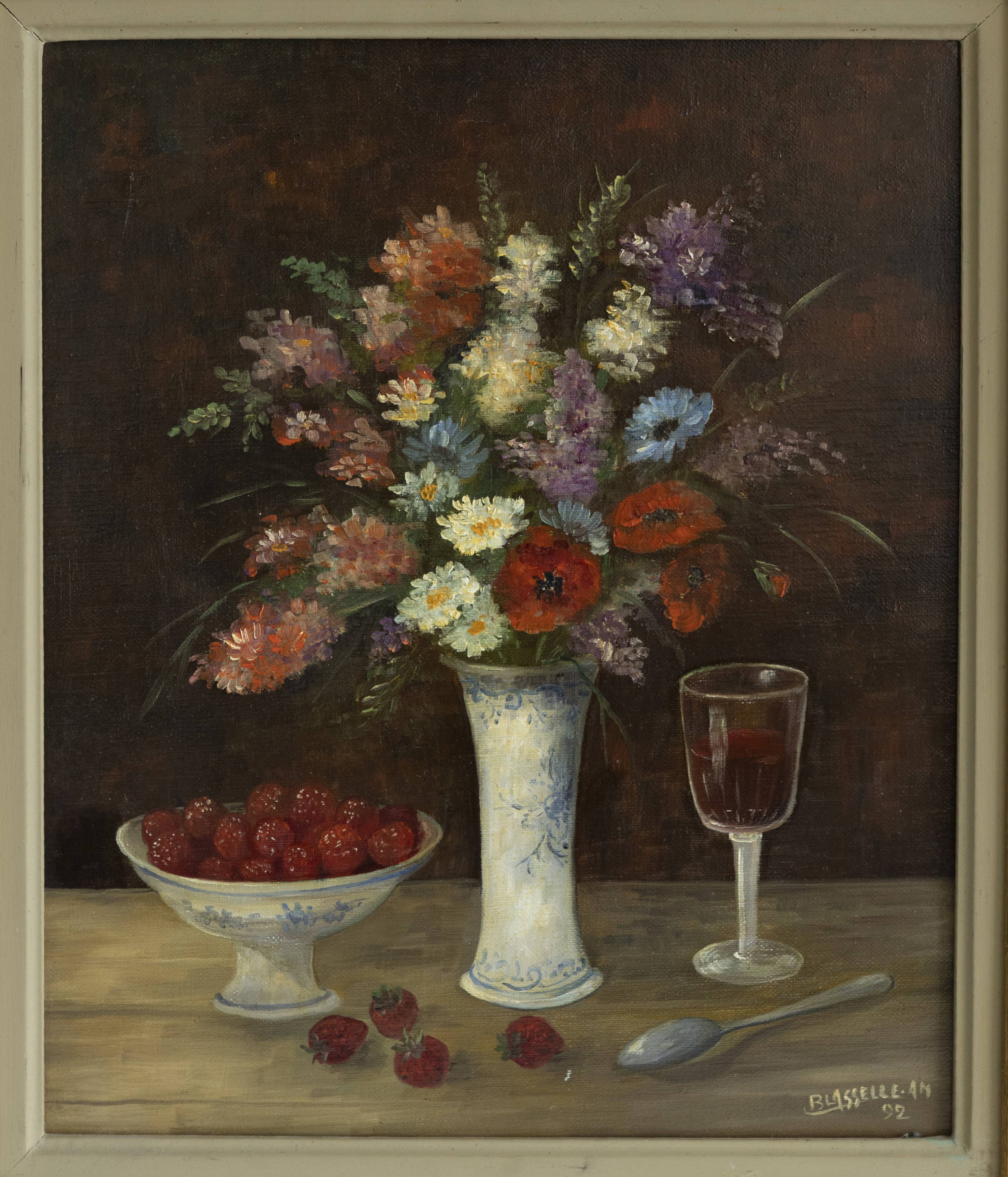 Still life painting fruit oil painting