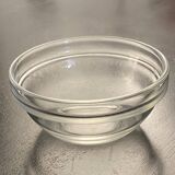 1 old aperitif server in metal and glass