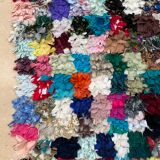 Boucherouite carpet - 94 x 205 cm