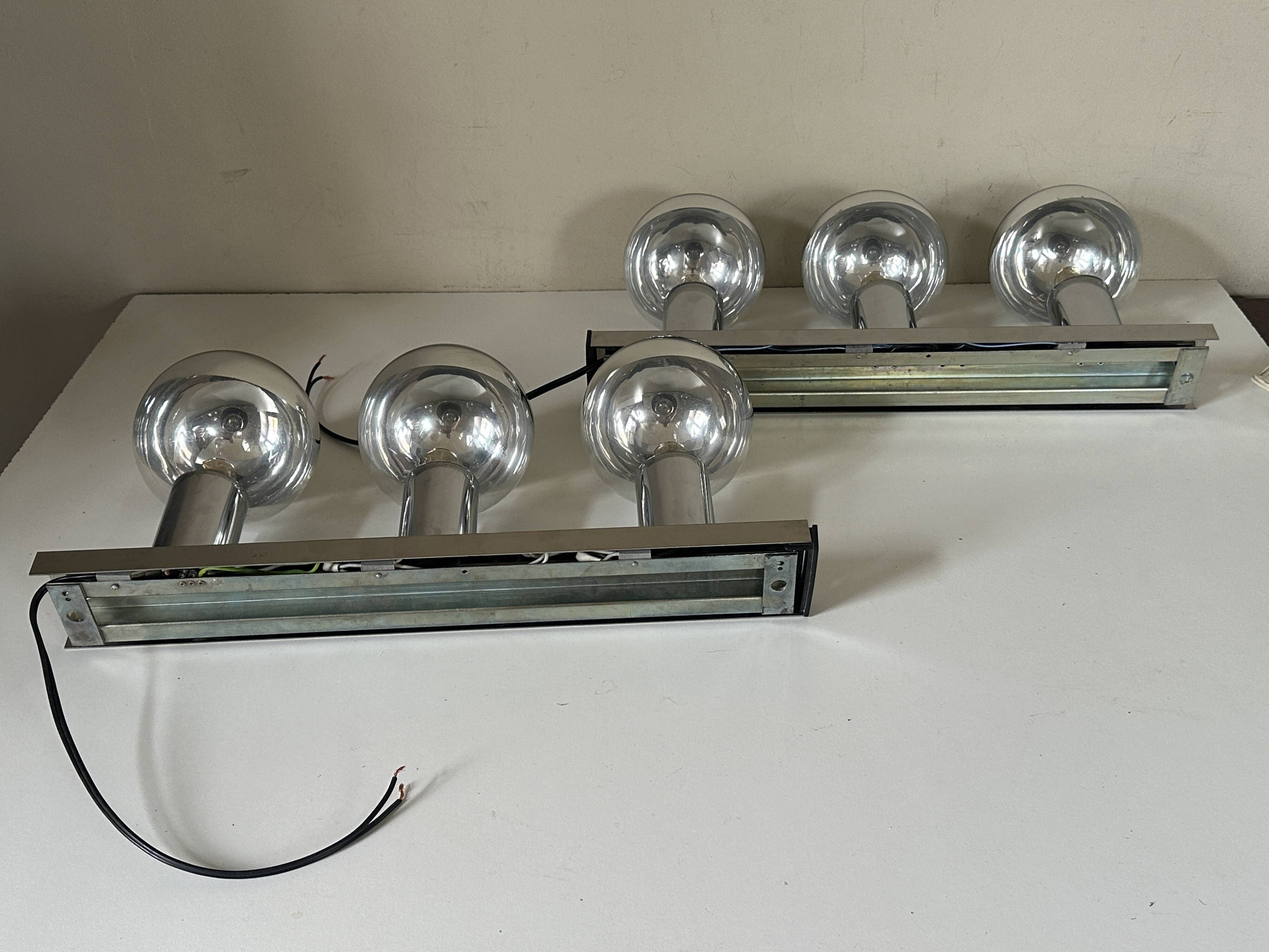 Pair of Motokko Ishii wall lights, vintage design, 70s