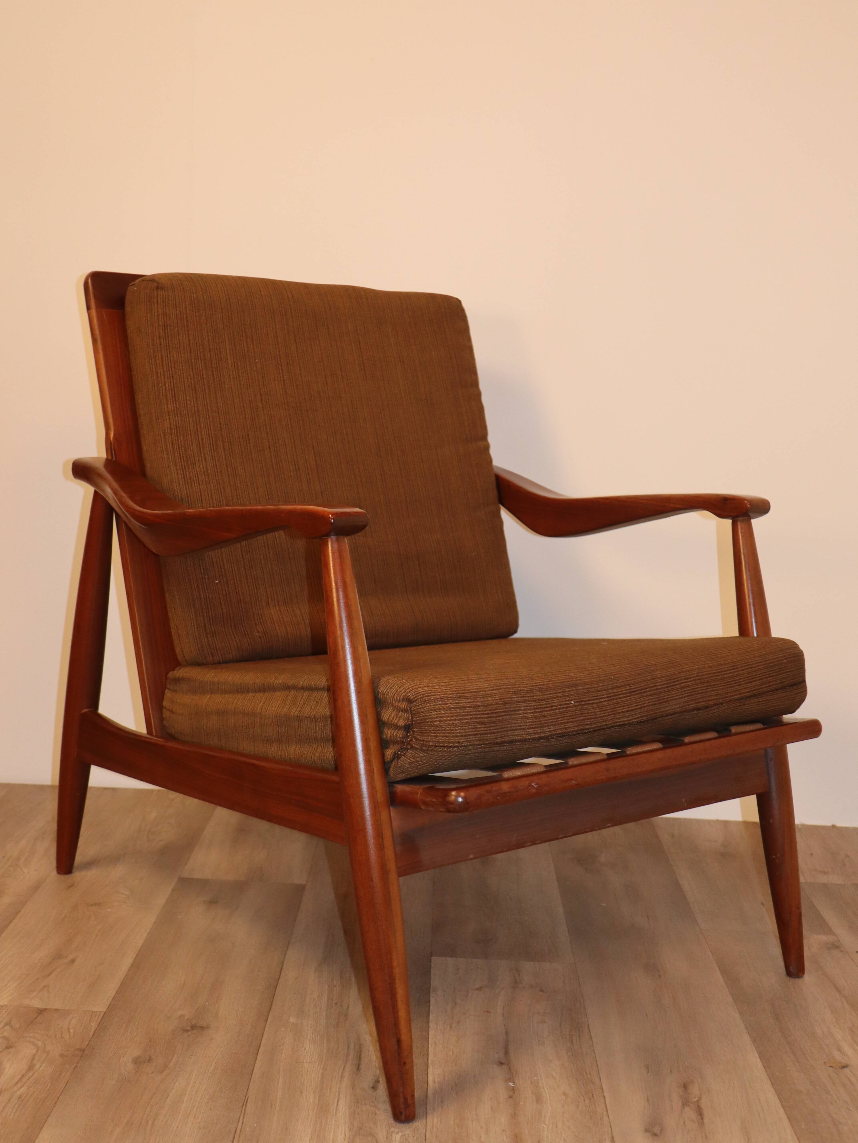 Scandinavian chair in teak around 1960