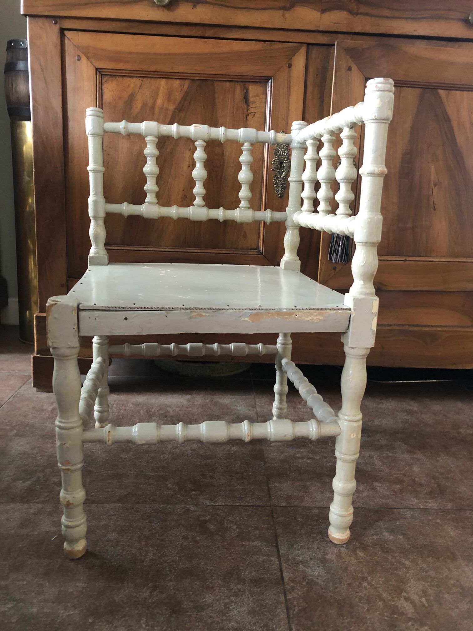 Vintage corner chair