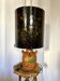 Accolay lamp in resin and ceramic