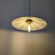 Vintage white opaline pendant light