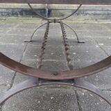 Coffeetable immitation marble 1950's