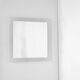 Vintage Square Glass Mirror, Italy 1970s.