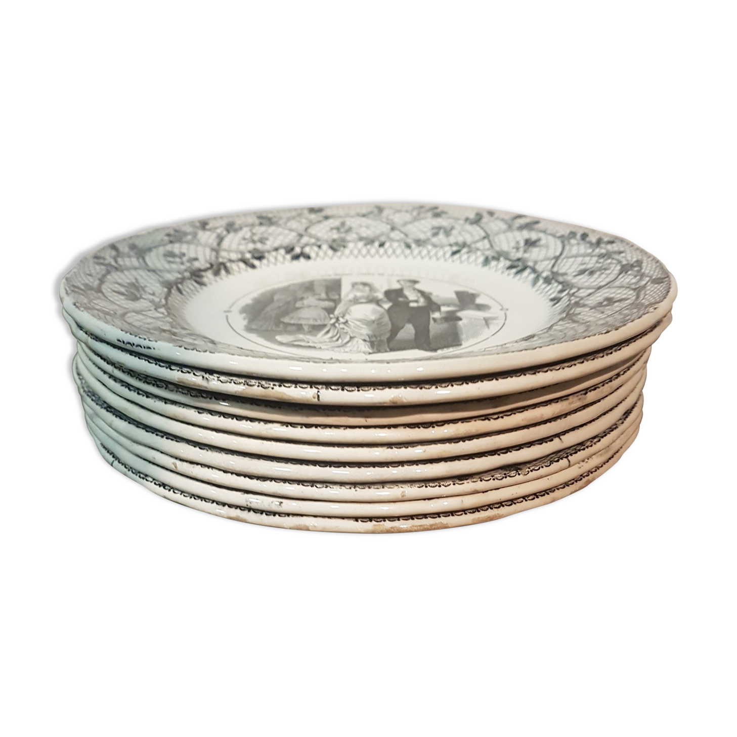 J. Old People's Plates