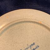 8 dessert plates of Sarreguemines, Jocelyne model