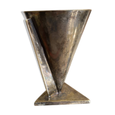 Art Deco Modernist Silver Metal Goblet Cup