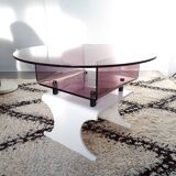 Table basse en altugas design années 70