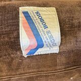 Canapé en velours Roche Bobois 70s