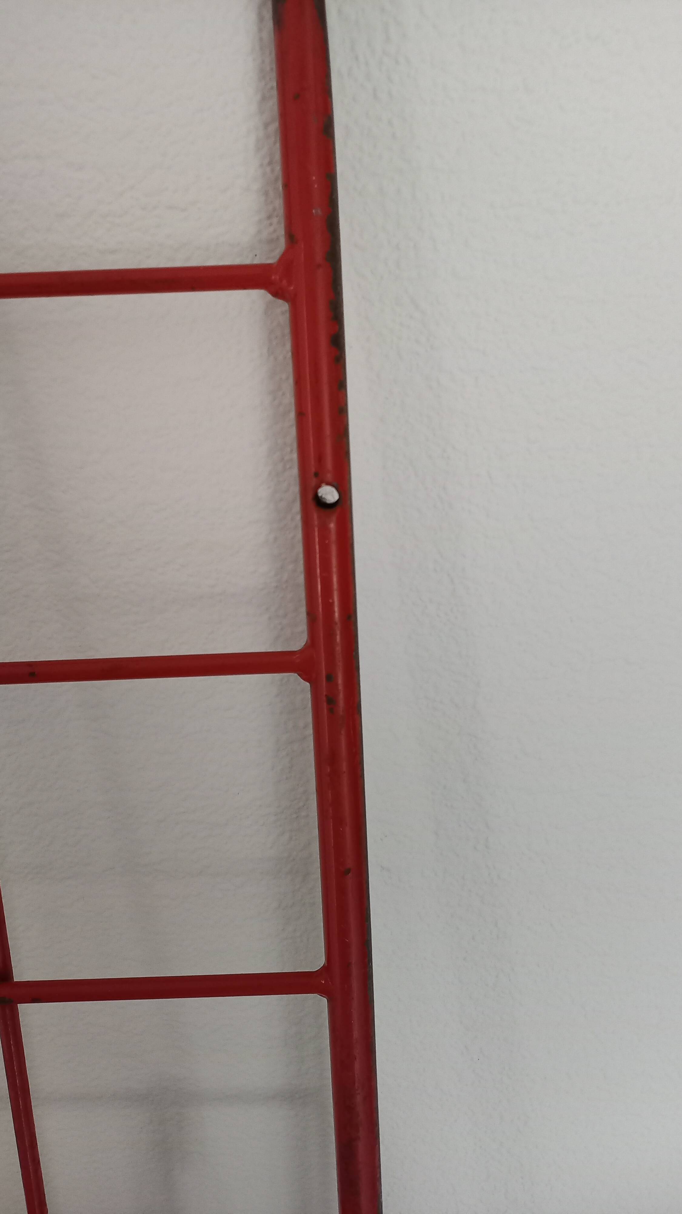 Porte manteau vintage grille par Karl Fichtel des années 60