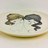 Plates Vallauris Le Brescon 1950