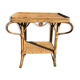 Table in bamboo and rattan