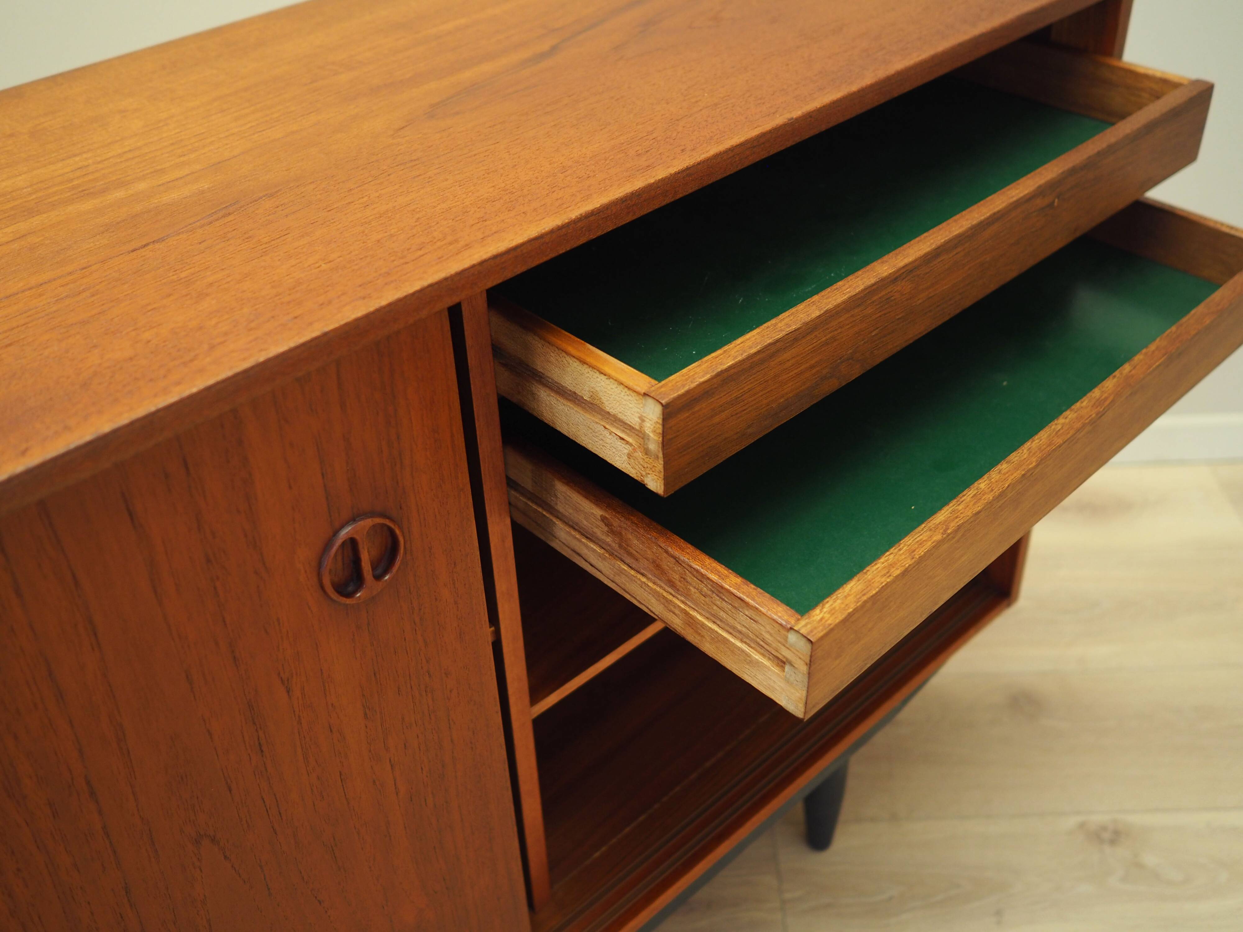 Teak sideboard, Danish design, 1970s, production: Denmark