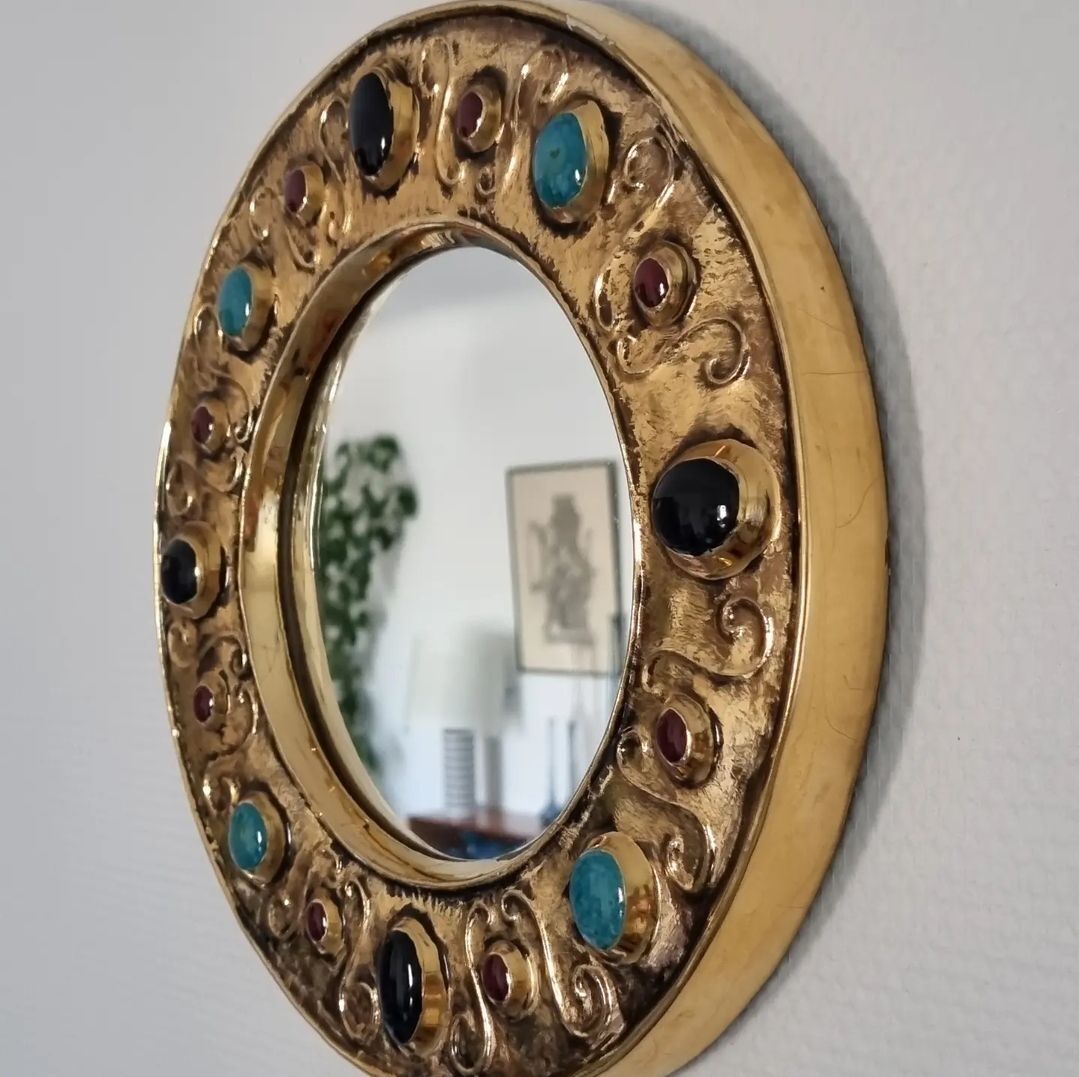 Ceramic mirror François Lembo