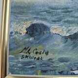 Marine painting ML Costa