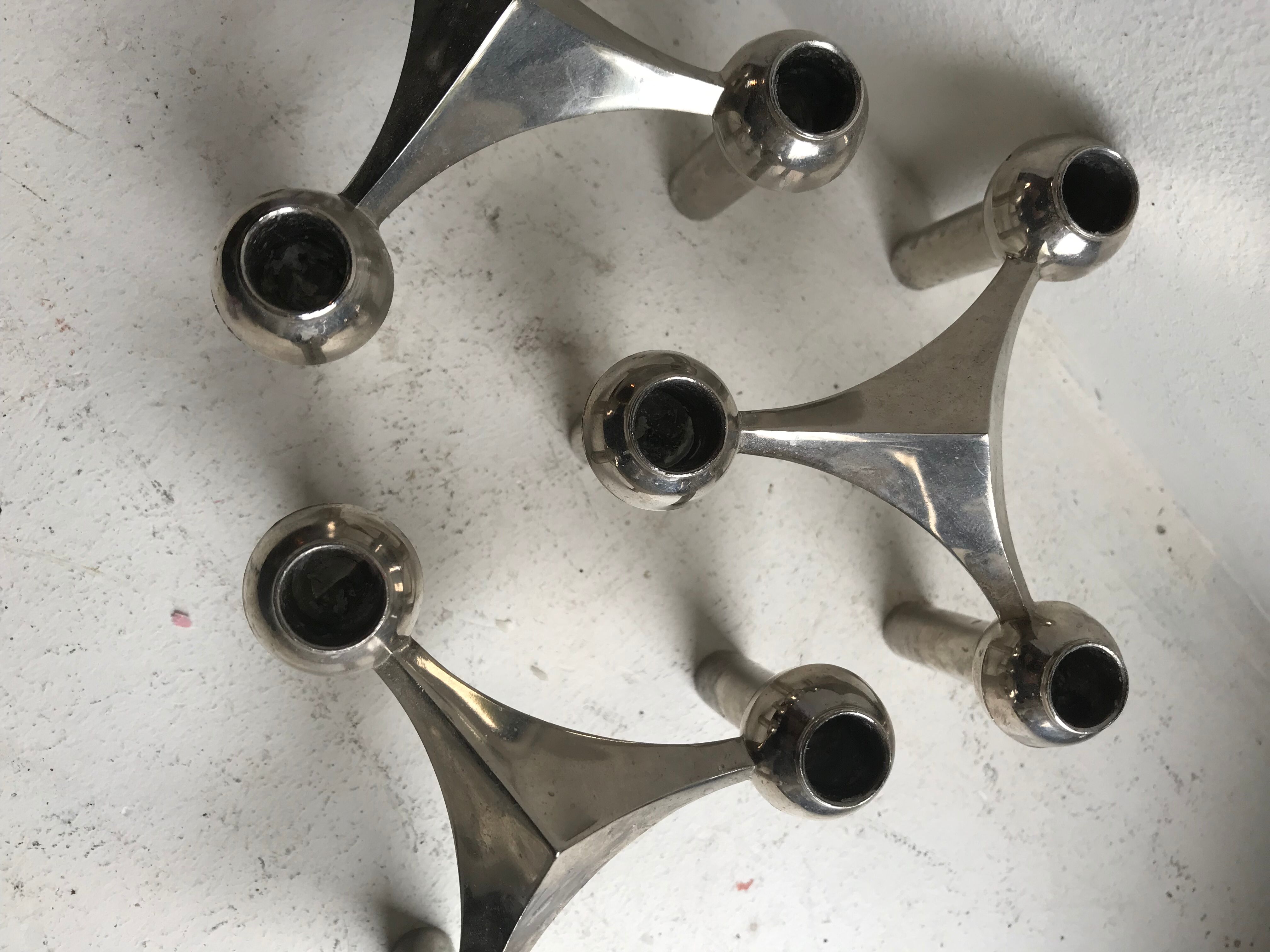 Nagel candleholders from the 70s