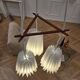 Scandinavian three-light suspension
