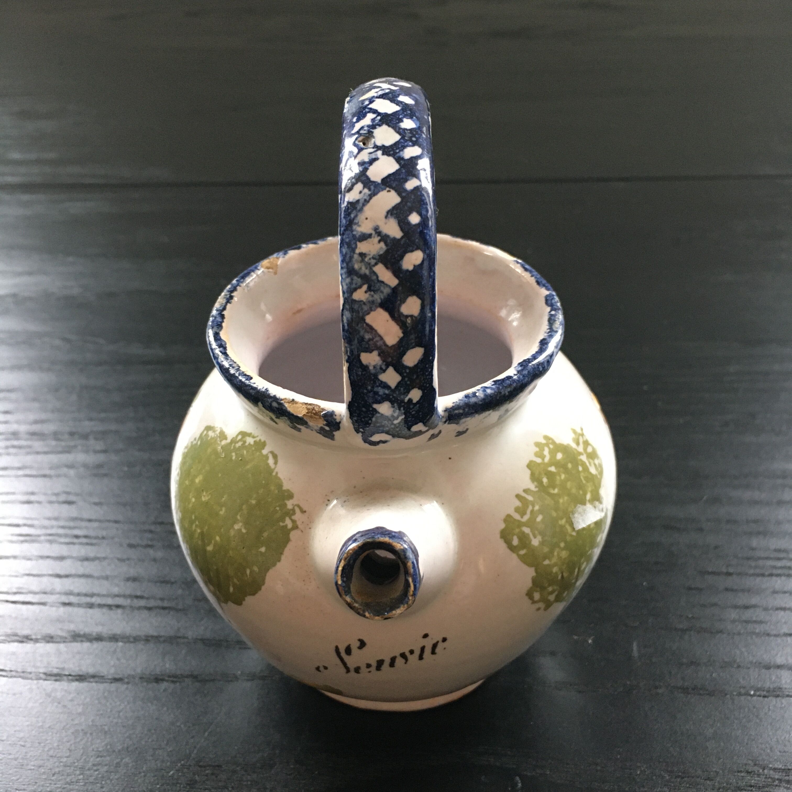 Pitcher decoration characters