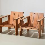 Pair of Crate Chairs 1970s