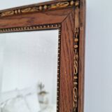 Wooden mirror 68x47cm