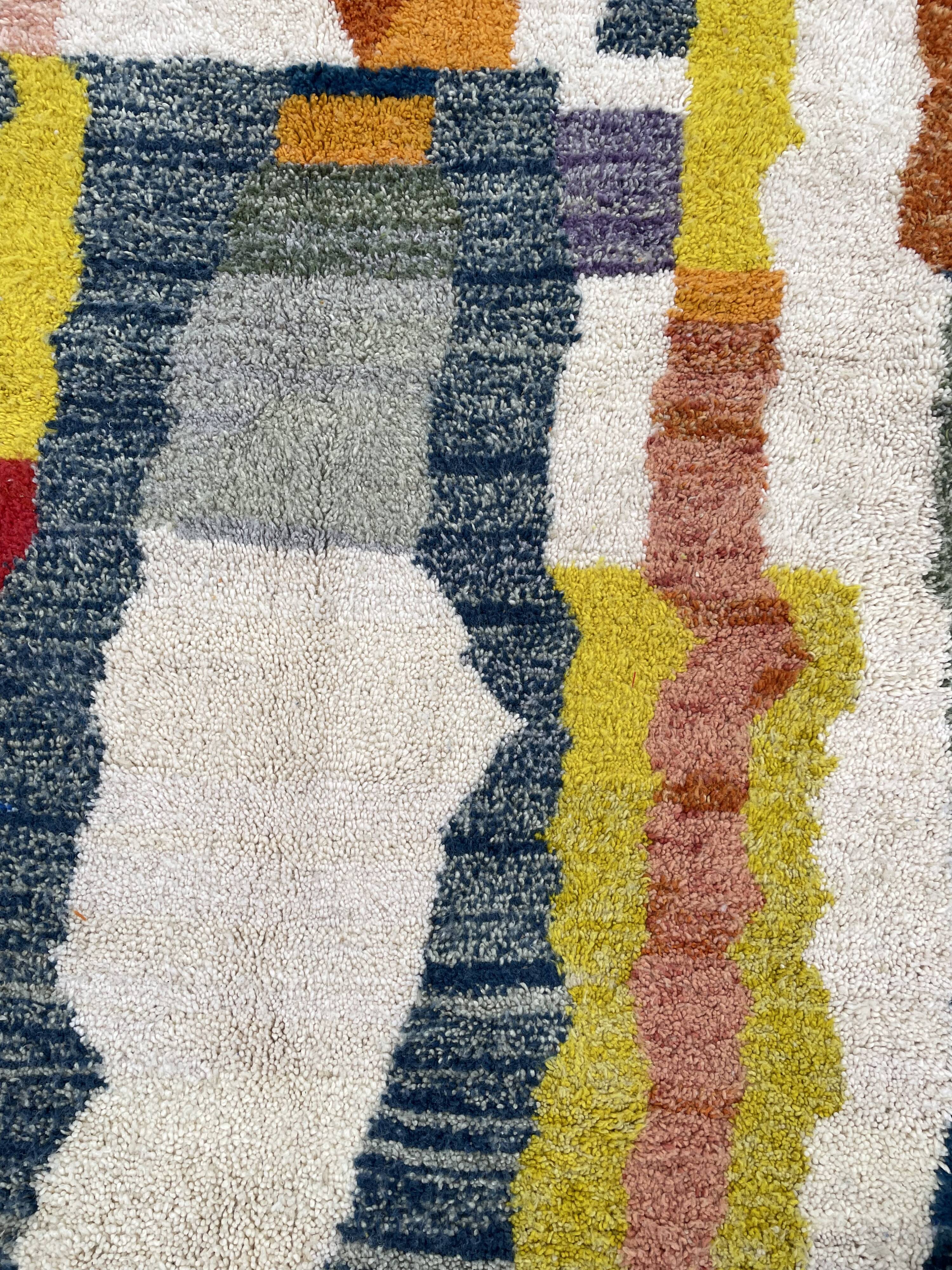 Carpet berbere beni ouarain 200x290 cm