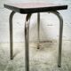 Red formica stool