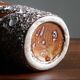 Vase Vallauris ceramic fat lava of the 60s