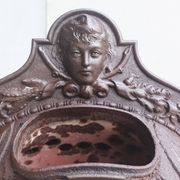 Napoleon iii cast iron wood or coal stove la parisienne