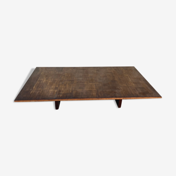 Table basse design monumentale bambo