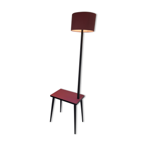 table de chevet avec - lampe 1950