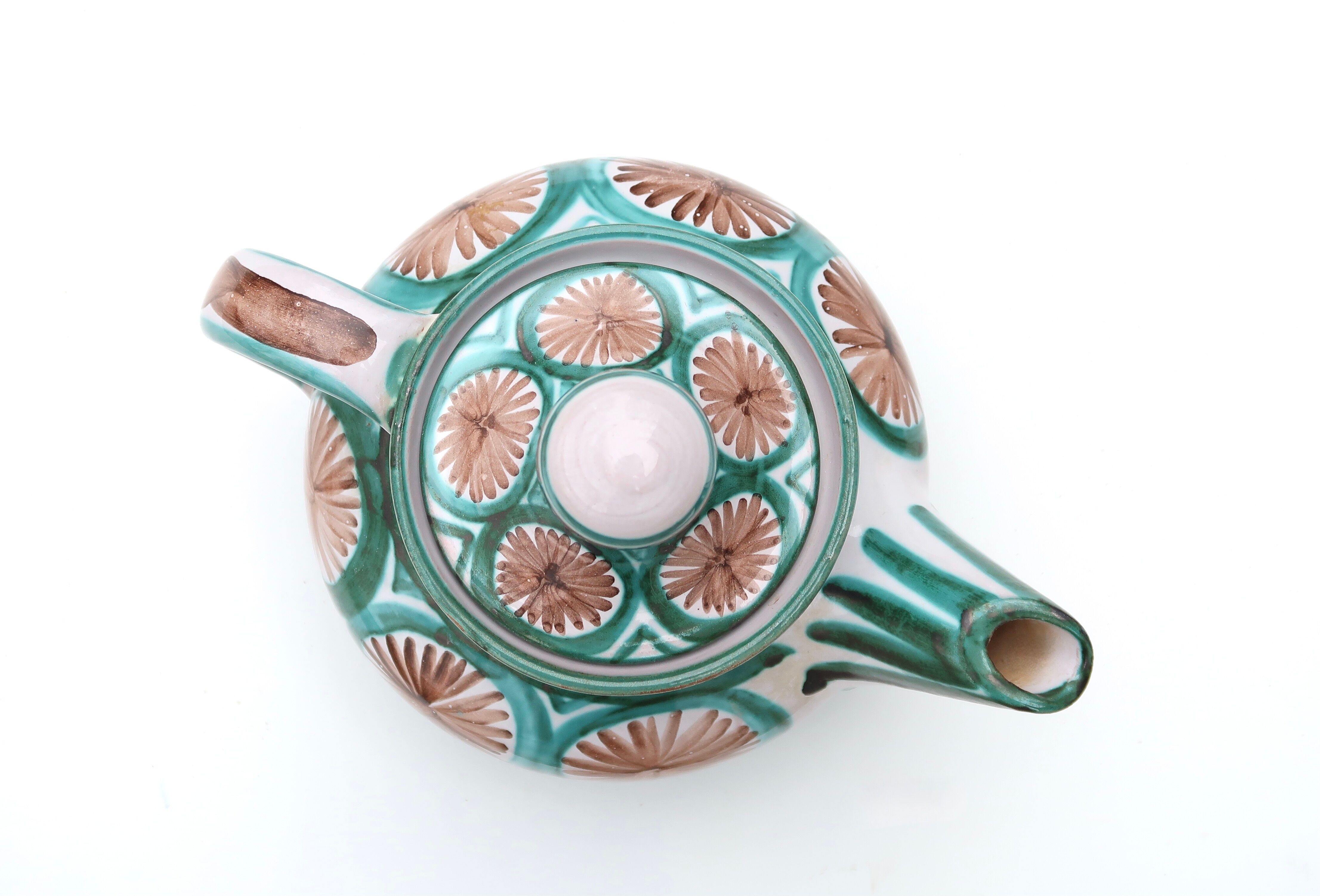 Ceramic teapot by Robert Picault, Vallauris