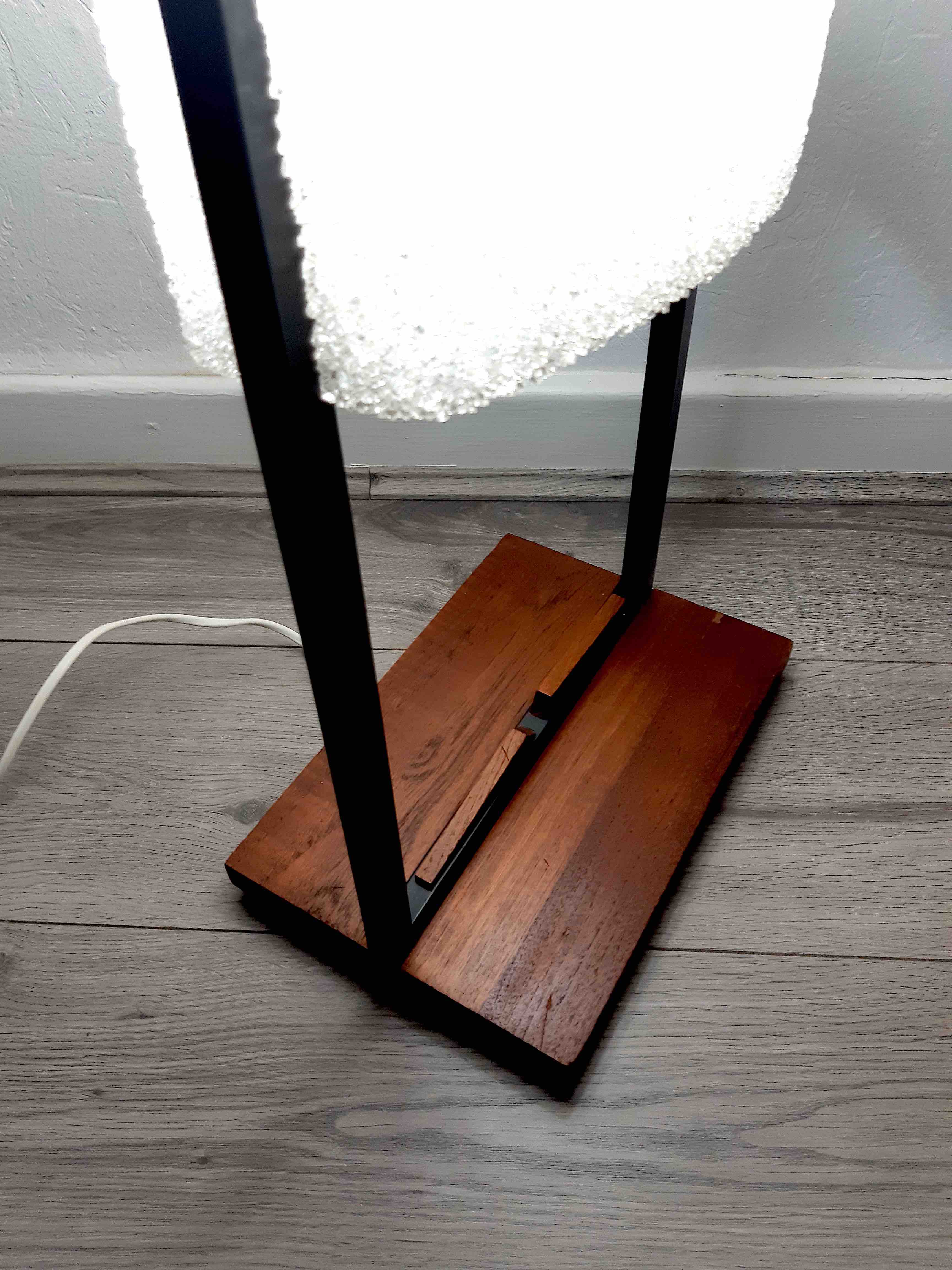 Totem lamp, 50s/60s design, vintage, Modernist, Maison Arlus.