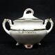 Rococo sugar bowl, porcelain, Poland, 1970s