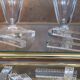 Crystal knife holder
