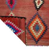 Anatolian handmade kilim rug 250 cm x 161 cm