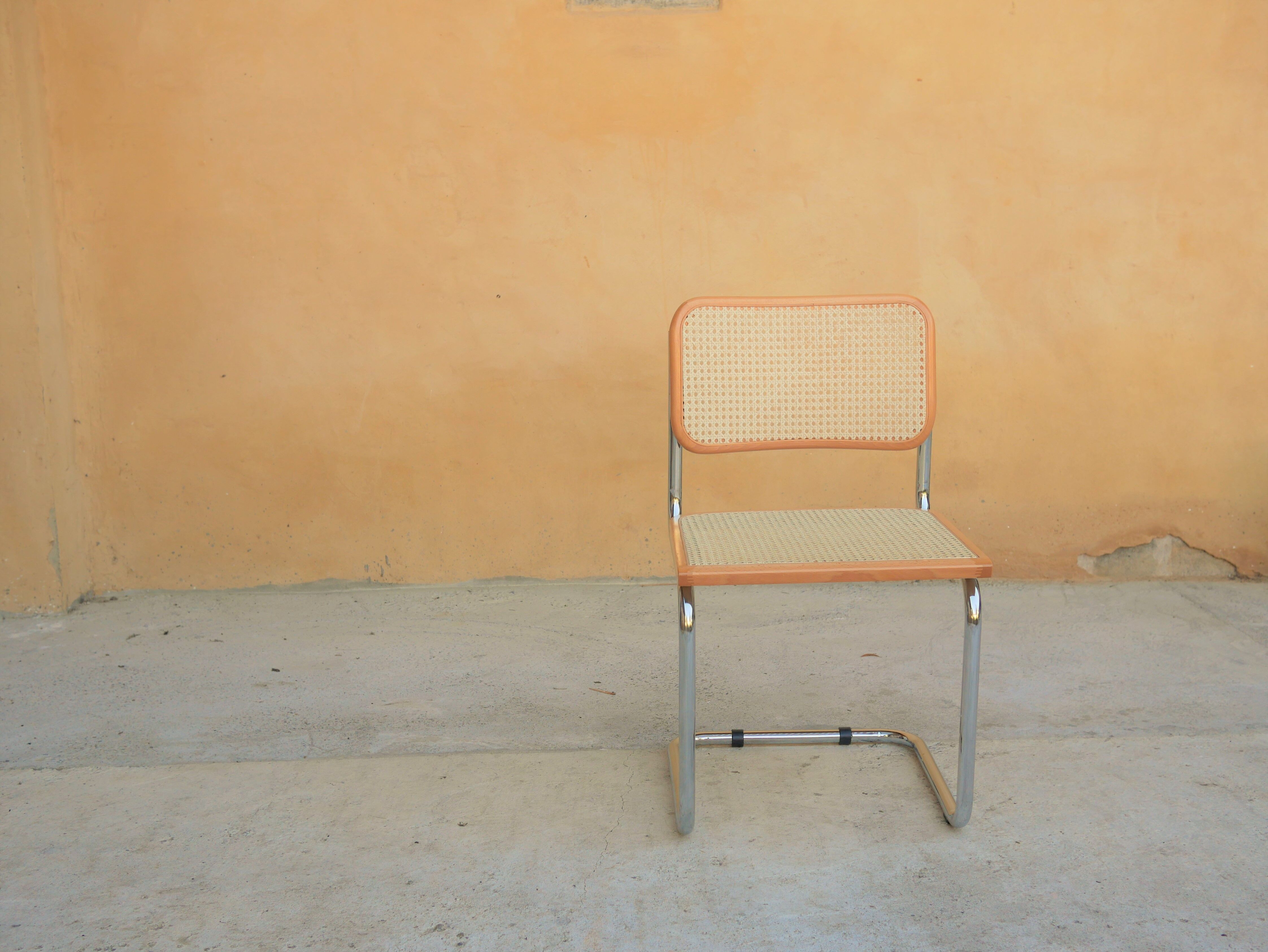 Chair B32 by Marcel Breuer, Made in Italy