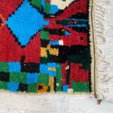Handcrafted Moroccan Berber carpet 156 X 106 CM