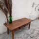 Table basse de ferme rustique en fruitier 1900