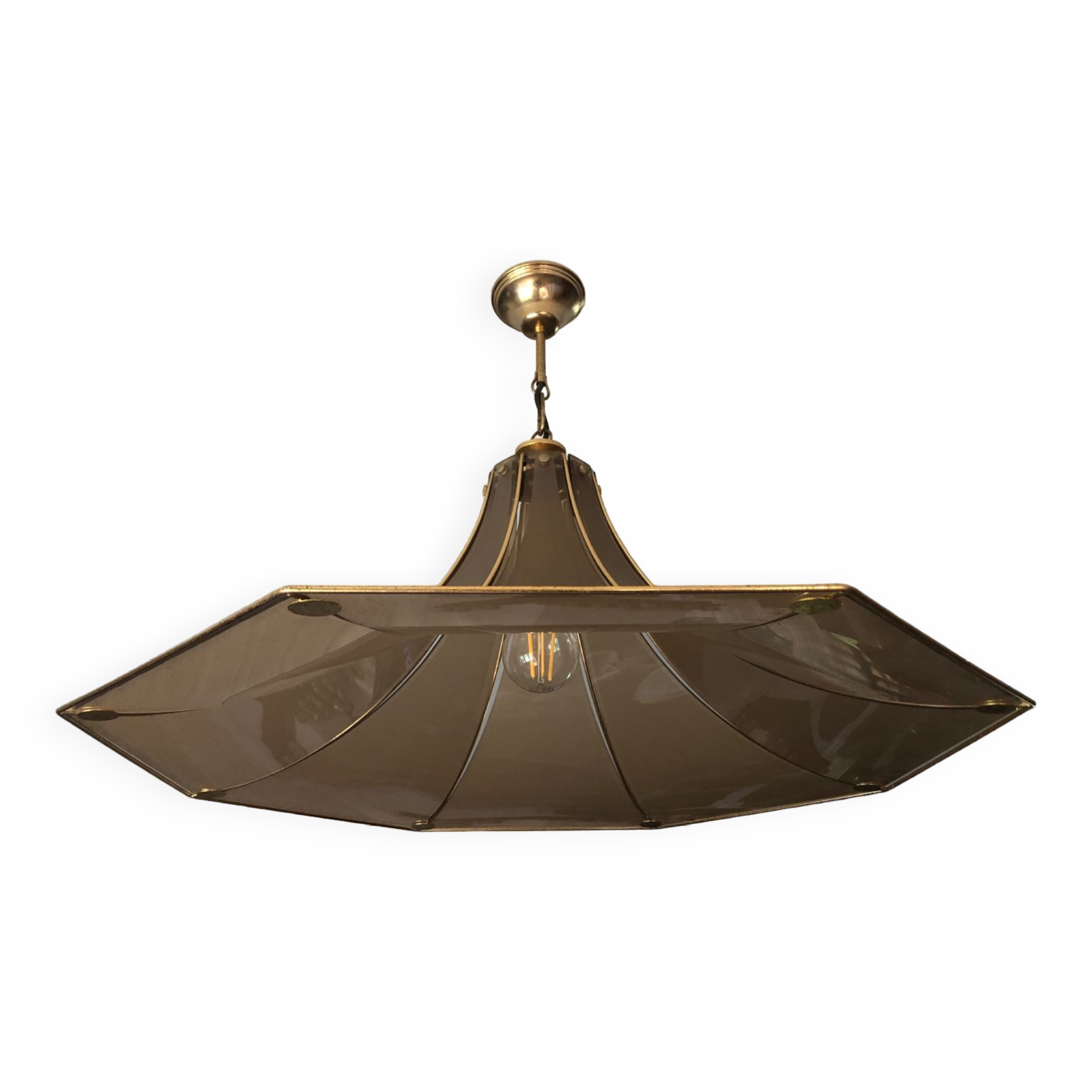 Suspension luminaire art deco