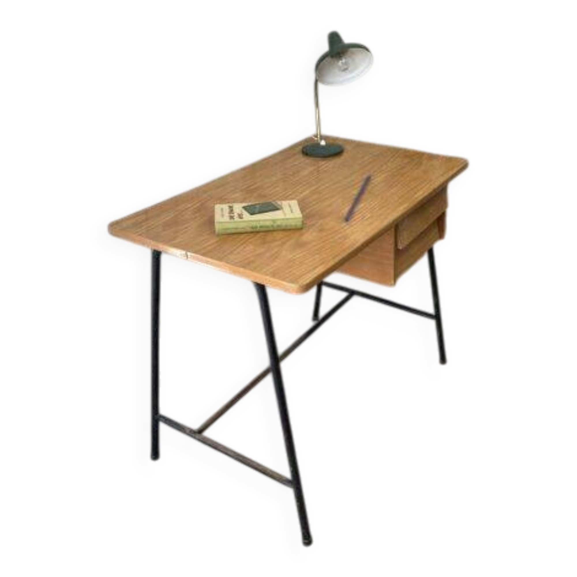 Vintage school desk