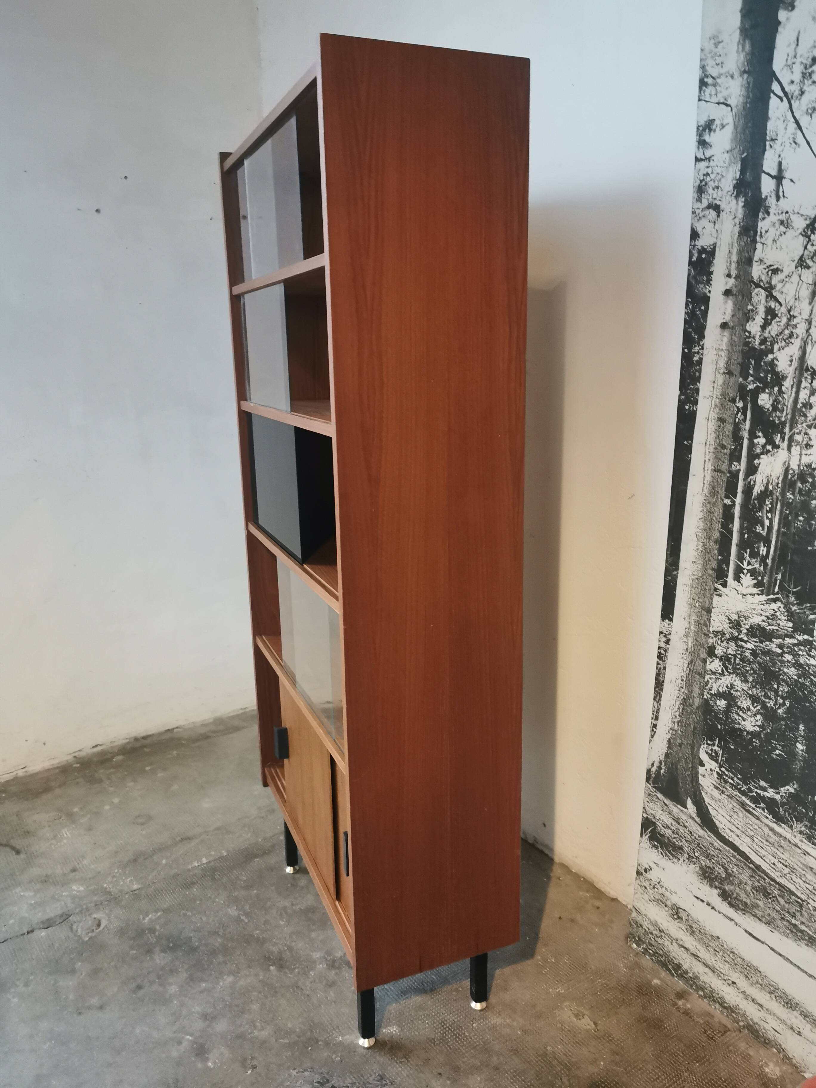 Bookcase, vintage shelf from the 60s