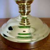 Vintage green opaline notary lamp