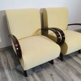 Armchairs by Jindrich Halabala, 1940s, Set of 2