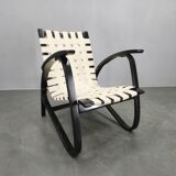 Bentwood Lounge Chair by Jan Vanek, Czechoslovakia, 1960s
