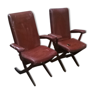 Fauteuils en palissandre - danemark