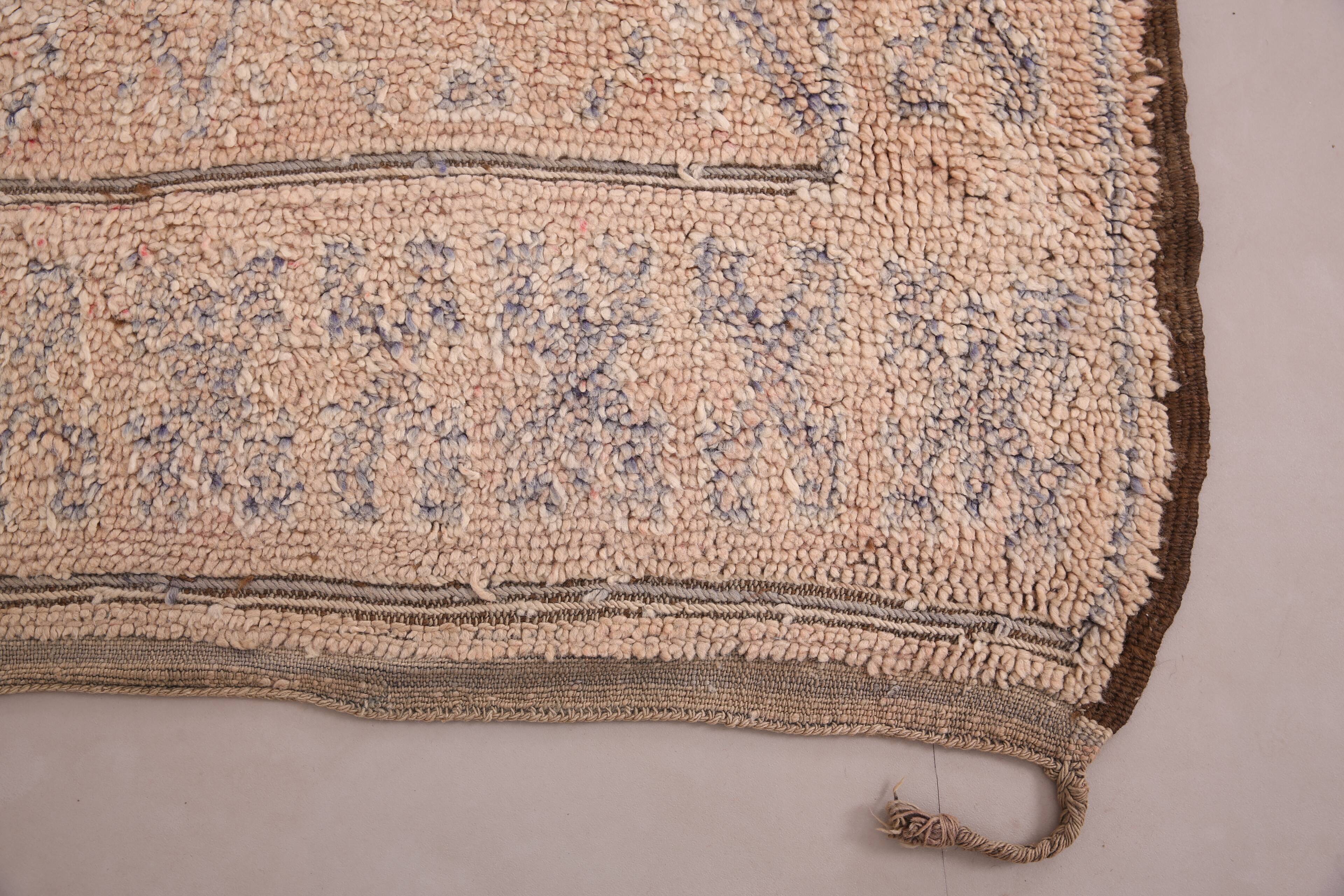 Vintage Handmade Berber Rug 226 CM X 291 CM