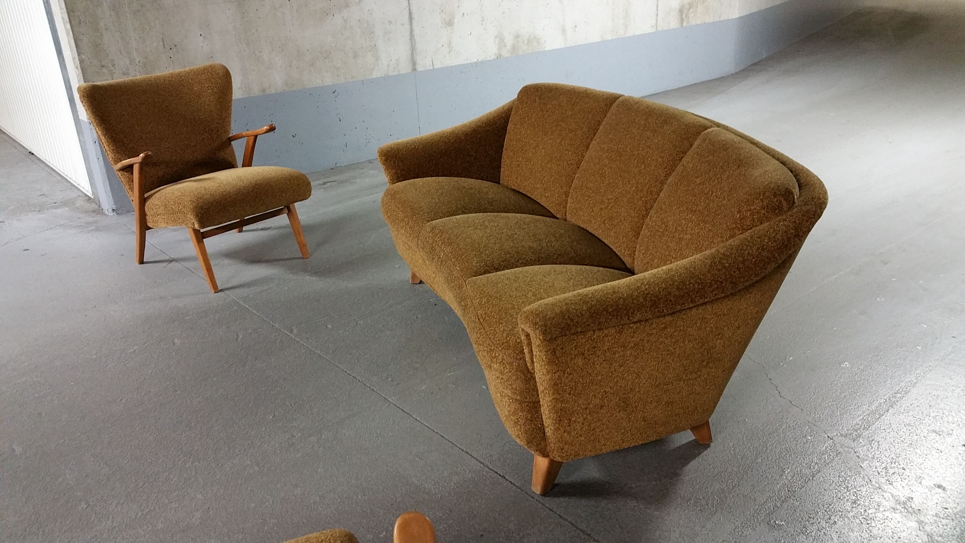 Sofa vintage Arc organic years 50/60