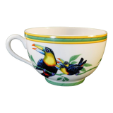 Porcelain tea cup from Paris by Hermes model Toucans
